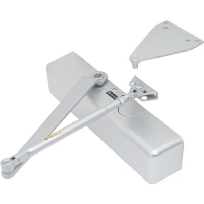 shield security Commercial heavy-duty hydraulic door closer, aluminum 909169