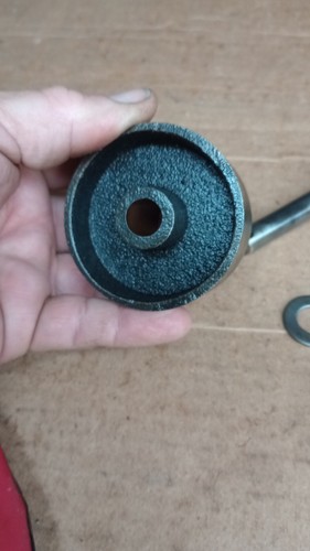 MOTORCYCLE JACK.. STEEL WHEEL FROM MOTORCYCLE FLOOR JACK: - Bild 4 von 13