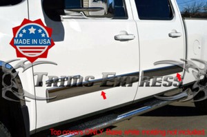 2007-2008-Silverado-Crew-Cab-Body-Side-Molding-Overlay-4-1-4-034-Trim-Cover