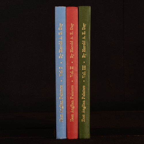 1968-69 3vols East Anglian Painters Harold A E tendance Day Illustrated Limited Edition