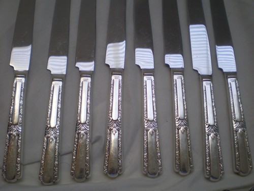 14 International STARDUST Century Sterling Silver Flatware Set Fork Spoon Knife - Picture 8 of 11