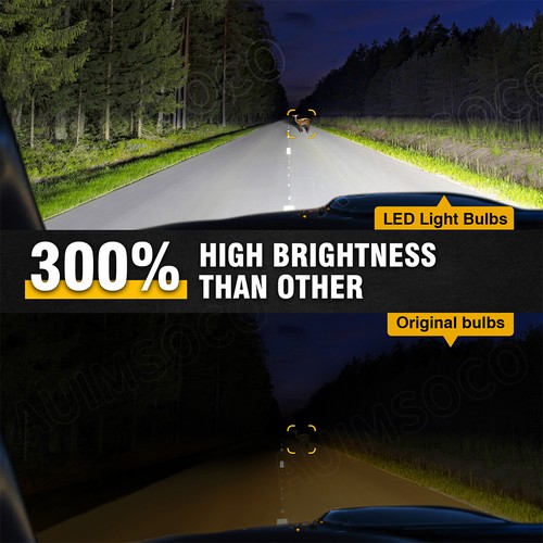 For Nissan Titan 2004-2015 6X Combo LED Headlight Hi/Lo Beam Fog Light Bulbs Kit - Picture 2 of 14