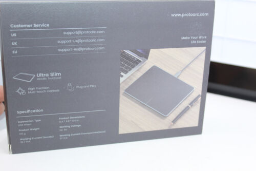 ProtoArc T1 USB Trackpad, High Precision Aluminum Touchpad with Multi-Touch for - Picture 3 of 22
