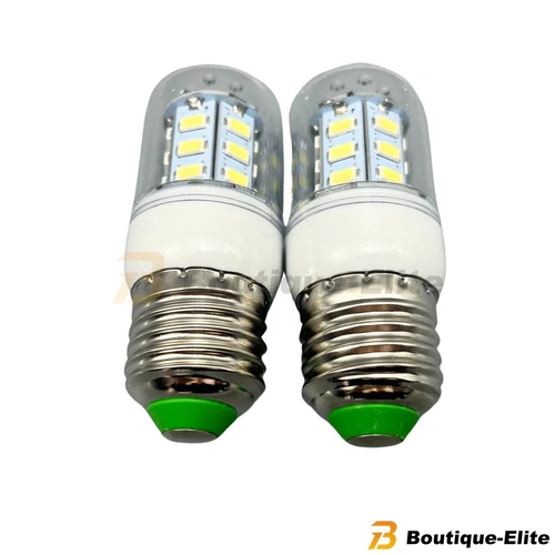 A Pair LED Refrigerator Light Corn Bulb E27 3.5W For Frigidaire Kenmore