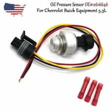 Engine Oil Pressure Switch Sensor W/Connector For Chevrolet Buick Equipment 5.3L