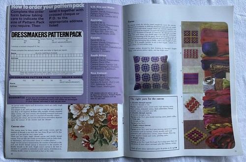 4 Ausgaben Vintage Golden Hands Strick-, Schneider- & Handarbeit Zeitschriften 1972 - Bild 10 von 24