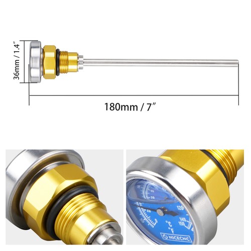 NICECNC Oil Temperature Thermometer Dipstick For Suzuki DRZ400 S SM E 2000-2024 - Picture 7 of 9