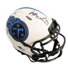 Jeffery Simmons Signed Tennessee Titans Lunar Eclipse Speed Mini Replica Footbal