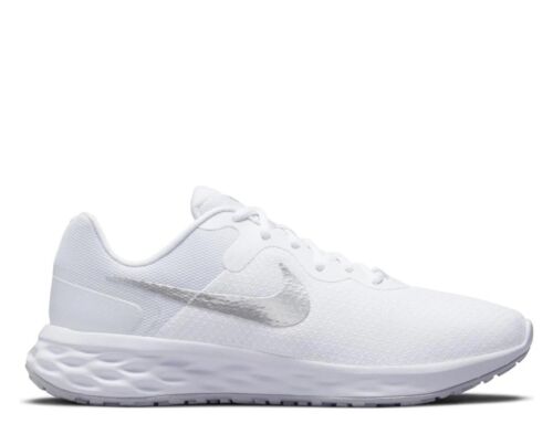 Scarpe da corsa Nike Junior Revolution 6 bianche - taglia 3UK EU36 (REFF24)