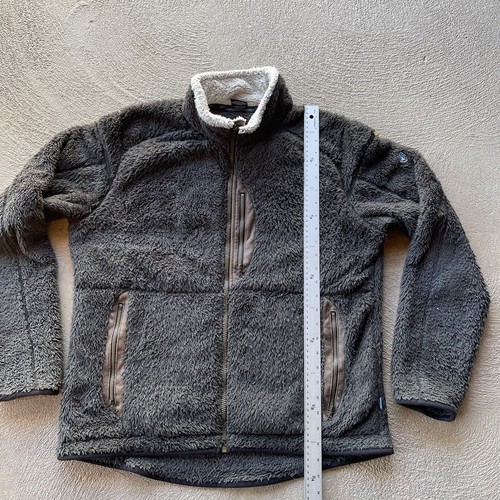 Kuhl Jacket Mens Medium Brown Fleece Zip Up Outdoor Hike Climb Sherpa Sweater - Picture 13 of 14