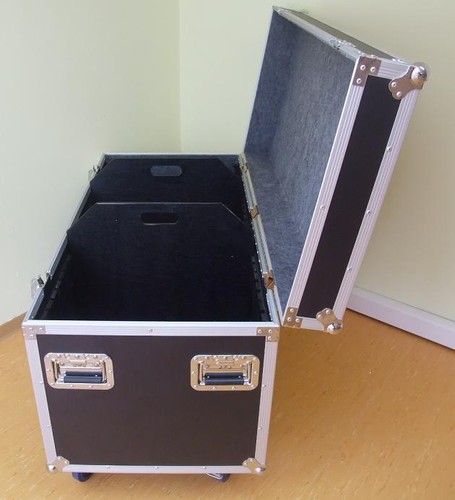 TEGO 120cm Universal Transportcase mit Rollen Flightcase Kabelcase Truhencase - Bild 6 von 12