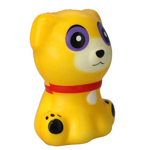 Squishy Super Soft Yellow Dog - New - Picture 2 of 2