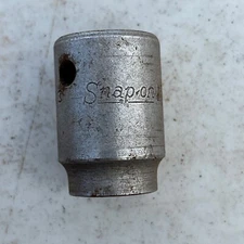 Vintage Snap On Tools 1/2" drive Ford Connecting Rod Nut Socket 9/16" S-9025D