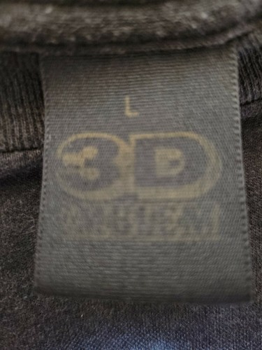 Vtg 3D Emblem Down To Earth Bass Fever T-Shirt USA 1991 Large Nature Wear FISH - Picture 6 of 8