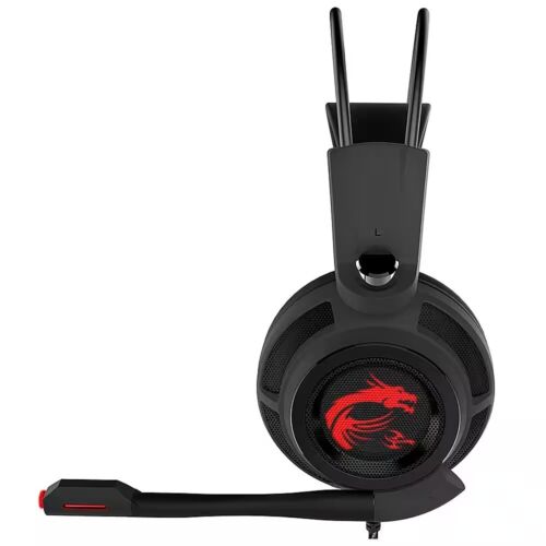 MSI DS502 Gaming Headset 7.1 Surround Sound Microphone - Picture 3 of 4
