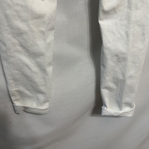 Ann Taylor LOFT Jeans Women’s Size 25/0 White Curvy Skinny Ankle Denim Stretch - Picture 6 of 12