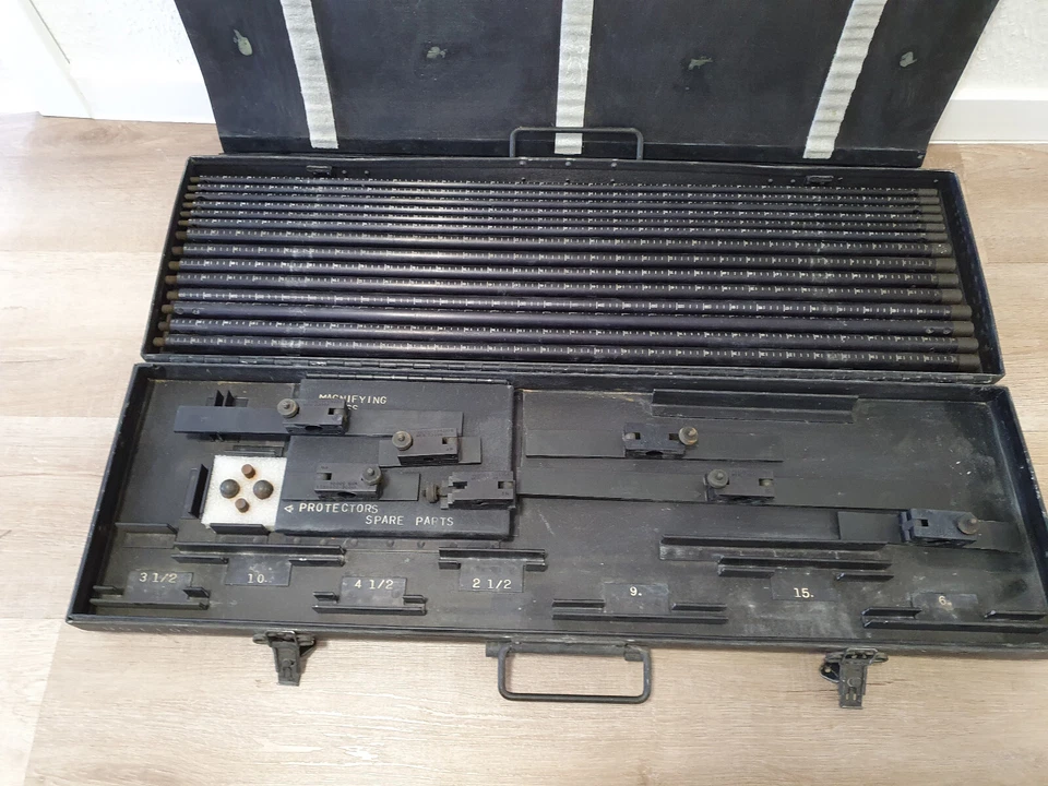 US Army Gage Kit Waffen Artillerie Messstangen Set Metallbox NSN 4933003488652 - Bild 2 von 4