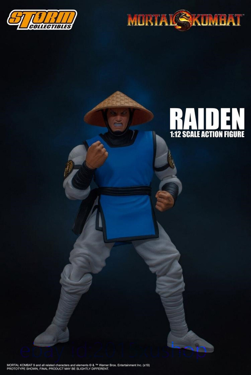 Storm Collectibles モータルコンバットRaiden フィギュア NEW Storm Collectibles Raiden Action Figure 1/12 Scale