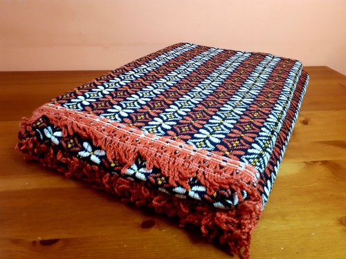 Coperta Pugliese Copriletto Matrimoniale Italiano Trapunta vintage anni 70 - Foto 5 di 6