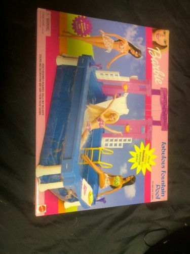 barbie fabulous fountain pool
