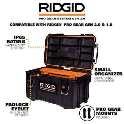 RIDGID Gen 2.0 Pro Gear System 22 In. Modular Tool Box RIDGID Gen 2.0 Pro Gear System 22 In. Modular Tool Box