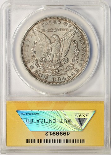 1878 Rev of 1879 $1 Morgan Dollar VAM-210B ANACS AU58 - Picture 2 of 4