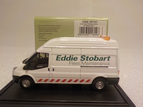 Ford Transit - LWB -High Roof - Stobart Van, 1/76 Oxford Diecast 76ft021 - Picture 2 of 5