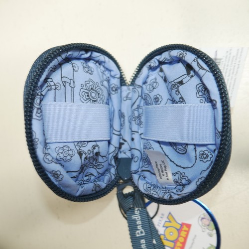Disney Pixar X Vera Bradley Toy Story 4 Giggle McDimples Bag Charm Clip Teal NWT - Picture 5 of 6
