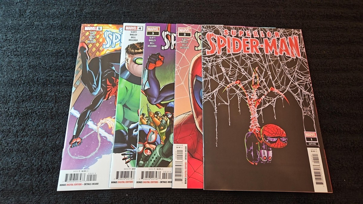 marvel アメコミskottie young カバー61冊　スパイダーマン他 Amazing Spider-Man #61 A1 Cover Set Of 7 Books 1:25 1:100 (11/13/2024)