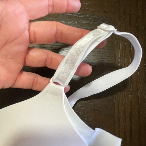 Warners No Side Effects Bra 40C Underwire Satin Padded Cups Back Smoothing 01356 - Picture 5 of 13