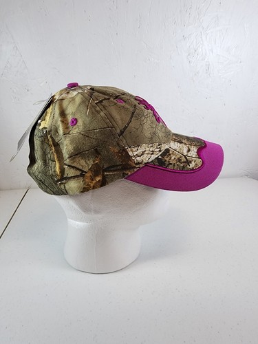 Browning Camo Hot Pink/Purple deer adjustable Cap/Hat - Picture 3 of 7
