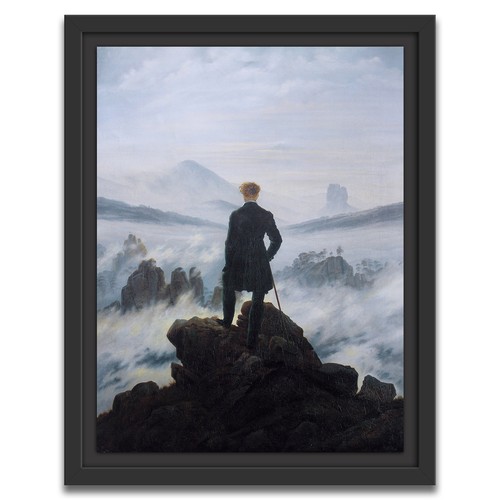Kunstdruck Caspar David Friedrich - Wanderer über dem Nebelmeer - Bild 8 von 15