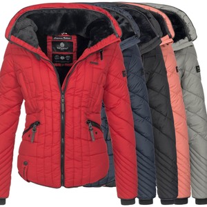 Damen Winterjacke Neu Teddyfell Navahoo Jacke Kurz Winter Steppjacke Warm B634 6UfxwqaSx