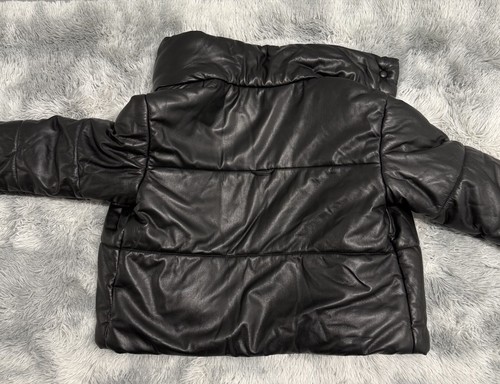 NANUSHKA Giacca Imbottita Ecopelle DONNA Okobor Vegan Pelle Puffer Jacket Medium - Foto 11 di 11