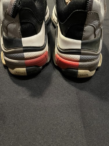 ZAPATOS BALENCIAGA FAMOSOS TRIPLE S AGREGA ALTURA TALLA 40 EE. UU. 7 AUTÉNTICOS - Imagen 10 de 24