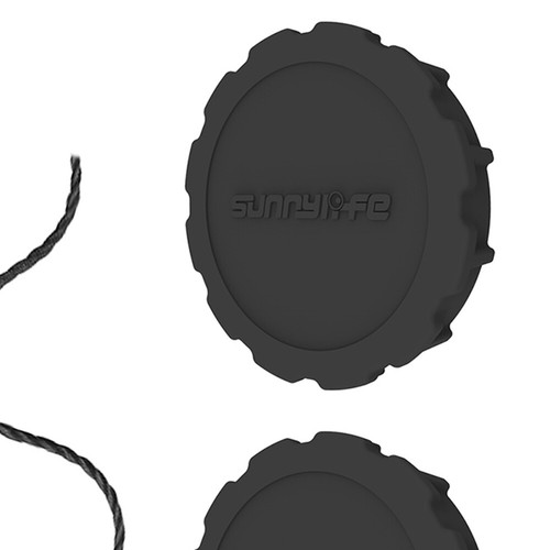 Silicone Lens Cover Protective Cover Lens Caps for Osmo Action 5 Pro (2pcs) - Photo 7/7