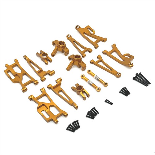 Metall Schwenkarm Lenkungssätze für MJX Hyper Go 1/14 14209 14210 H14BM RC Teile - Picture 4 of 22