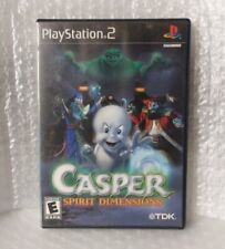 Casper Spirit Dimensions Sony PlayStation 2 PS2 Complete CIB W/ Manual Tested