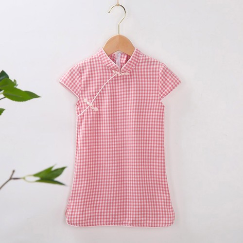 Short Flowers Sleeve Girls Dresses Printed Suit 18M-6Y Tang Cartoon Princess - Picture 12 of 33