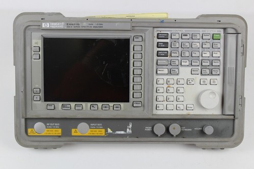 Agilent E4401B Front Panel ESA-E Series Spect Analyzer 9KHz-1.5GHz Sr No 06208 - Picture 1 of 9