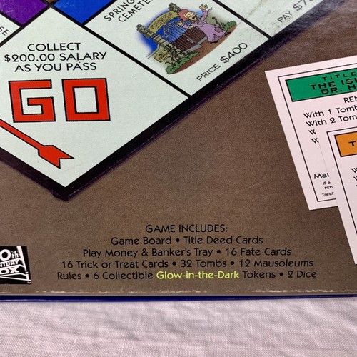 Monopoly The Simpsons Treehouse of Horror Collector's Edition 2005 COMPLETE - Picture 7 of 17