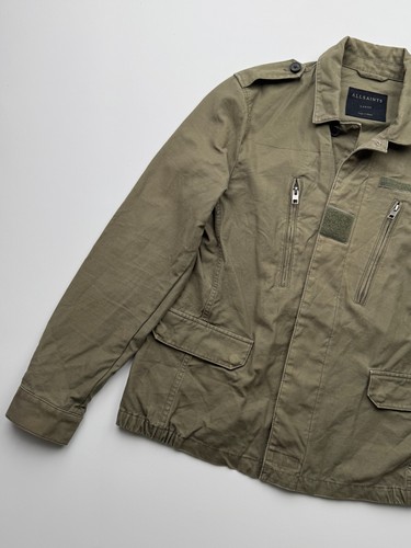 Allsaints Military Type Jacket Men’s Size L - Picture 2 of 14