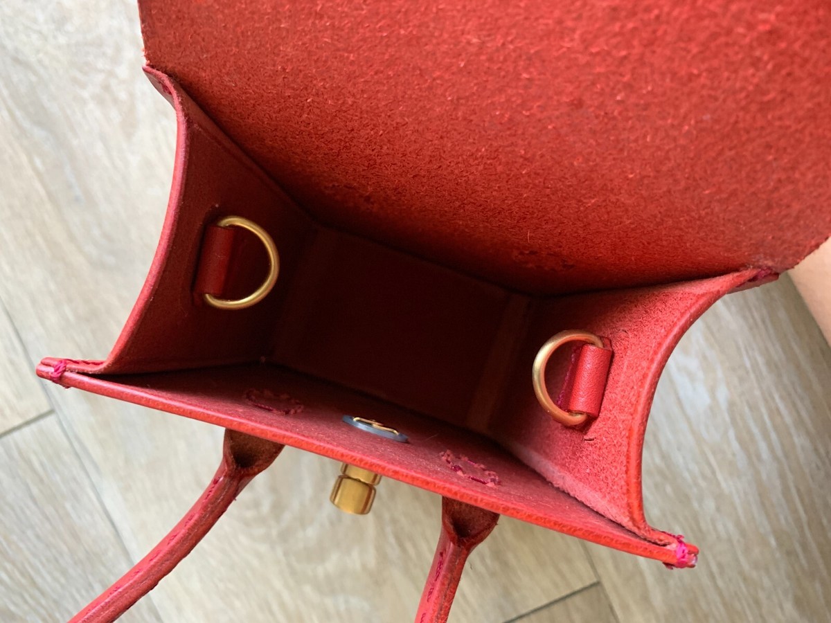 Hender Scheme - essence hand bag tall - red | eBay Hender Scheme - essence hand bag tall - red | eBay