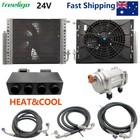 <!--F#f_0-->24V AC Unit Universal Under Dash Air Conditioner Electric Evaporator Heat&Cool<!--F/-->