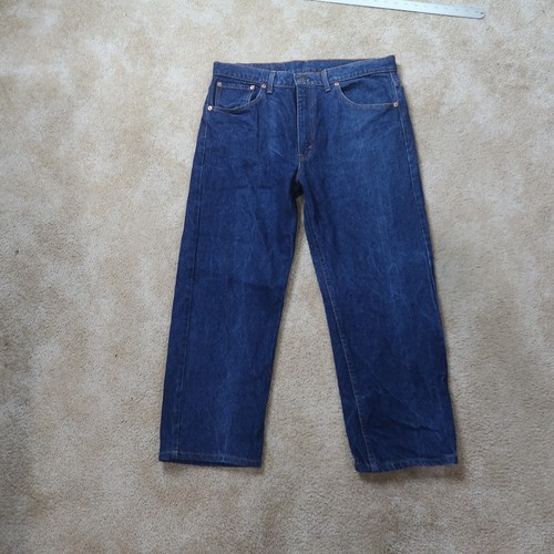 Vintage Levi's 505 Regular Straight Jeans Herren 36x30 (34x26) 90er Made in USA