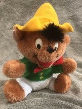 Vintage Speedy Gonzales 1971 Warner Bros Plush Doll By Mighty Star