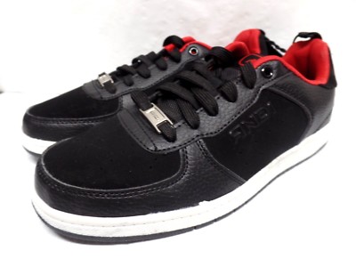 AND1 Size 13-6 Youth Boys PREMIUM Black//Red Athletic Basketball Shoes
