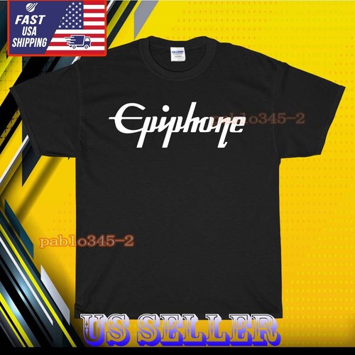 NEU SHIRT EPIPHONE GITARRENLOGO T-SHIRT UNISEX LUSTIG AMERIKANISCH USA GRÖSSE S-5XL - Bild 3 von 7