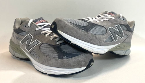 Men's New Balance 990V3 Gray Made in USA M990GL3 Sz 11 D