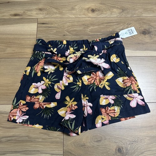TIME AND TRU Womens Medium High Rise Pull-On Tencel Shorts New NWT - Picture 3 of 6